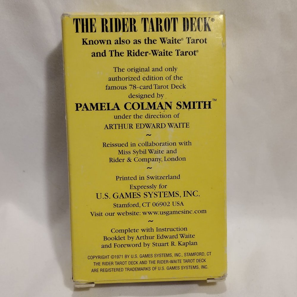 The Rider Tarot Deck - Picture 2 of 16